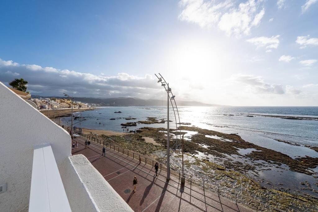 Beachfront Apt With Open Terrace In Las Canteras Apartment Las Palmas de Gran Canaria Luaran gambar