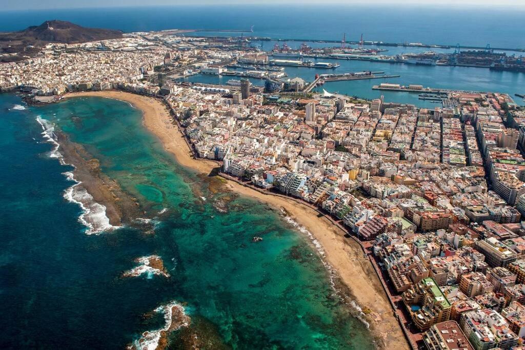 Beachfront Apt With Open Terrace In Las Canteras Apartment Las Palmas de Gran Canaria Luaran gambar